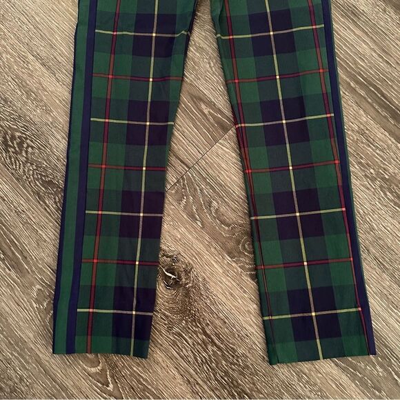 Gretchen Scott GripeLess Pull On Pant - Plaidly Cooper - Picture 2 of 9